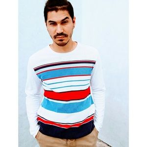 Rare Tommy Hilfiger Striped Long Sleeve